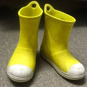 Crocs rain boots
